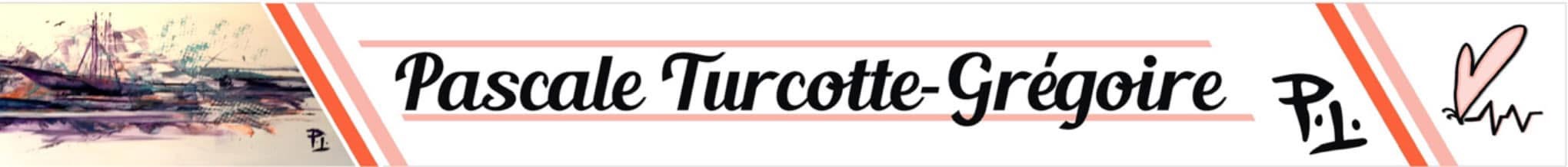 Pascale Turcotte-Grégoire — signature PT et paysage peint